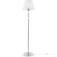 Торшер Maytoni Neoclassic Riverside Белый Хром Прозрачный арт-MOD018FL-01CH — фото 4, Торшеры