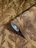 Обои Marburg Natural Opulence Винил на флизелине (0,7*10,05) Коричневый, Листья арт-33208 — фото 3, Обои для стен