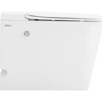 Унитаз Abber Rechteck приставной с сиденьем Микролифт арт-AC1213P — фото 2, Умные унитазы