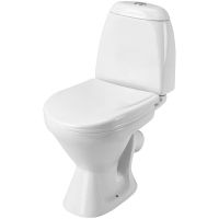 Унитаз Santek Римини 1.WH30.2.130 с бачком и сиденьем арт-1WH302130 — фото 1, Напольные унитазы