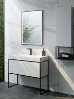 Тумба под раковину Clarberg Logic 70 Белая арт-LOG0107N — фото 3, Тумбы под раковину