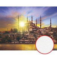 Фреска Ortograf Восток 4221 Фактура бархат FX Флизелин (3,5*2,7) Желтый/Голубой/Бежевый, Архитектура арт-4221 (бархат FX) — фото 1, Фрески