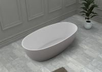 Ванна из искусственного камня Abber Stein 140x78 без гидромассажа арт-AS9641-1.4 — фото 5, Ванны из искусственного камня