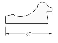 Зеркало Evoform Definite 96х76 в багетной раме - Состаренное золото 67 мм арт-BY 1046 — фото 5, Зеркала в ванную комнату