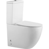 Товар: Унитаз компакт Orange с бачком и сиденьем Микролифт арт-C05-000w - фото 1 Унитаз компакт Orange с бачком и сиденьем Микролифт арт-C05-000w — фото 1, Напольные унитазы