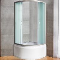 Душевой уголок River Don 80x80 MT с поддоном арт-10000008302 — фото 1, Душевые уголки четверть круга