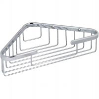 Полка корзина TW Harmony угловая Хром арт-TWHO534cr — фото 1, Полки для ванной и душа