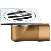 Душевой трап Gappo с решеткой Хром арт-G81053 — фото 1, Трапы для душа