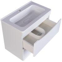 Тумба под раковину Style Line Бергамо 60 подвесная Белая антискрейч арт-СС-00002316 — фото 3, Тумбы под раковину