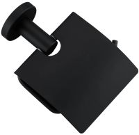 Товар: Держатель туалетной бумаги Frap F302 с крышкой Черный матовый арт-F30203 - фото 7 Держатель туалетной бумаги Frap F302 с крышкой Черный матовый арт-F30203 — фото 7, Держатели туалетной бумаги