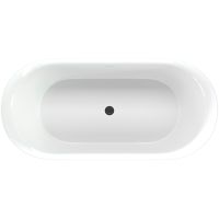 Акриловая ванна Aquanet Family Smart 88778-GW-MB 170x78 Черная матовая без гидромассажа арт-293083 — фото 2, Акриловые ванны