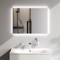 Зеркало AM.PM Spirit v2.0 80 с подогревом с подсветкой и сенсорным выключателем арт-M71AMOX0801SA — фото 1, Зеркала в ванную комнату