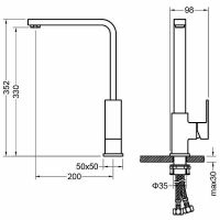 Товар: Смеситель для кухни Aquatek Либра Хром арт-AQ1680CR - фото 7 Смеситель для кухни Aquatek Либра Хром арт-AQ1680CR — фото 7, Смесители для кухни