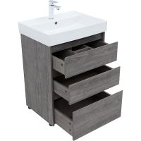 Товар: Тумба под раковину Aquanet Nova Lite 60 Дуб рошелье арт-302470 - фото 7 Тумба под раковину Aquanet Nova Lite 60 Дуб рошелье арт-302470 — фото 7, Тумбы под раковину