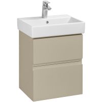 Тумба под раковину Roca Oleta 50 подвесная Капучино арт-A857638515 — фото 1, Тумбы под раковину