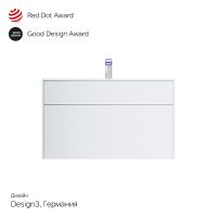 Товар: Тумба под раковину AM.PM Inspire V2.0 100 подвесная Белая матовая арт-M50AFHX1003WM - фото 4 Тумба под раковину AM.PM Inspire V2.0 100 подвесная Белая матовая арт-M50AFHX1003WM — фото 4, Тумбы под раковину