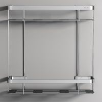 Товар: Полка корзина AM.PM Sense L Хром арт-A7453200 - фото 5 Полка корзина AM.PM Sense L Хром арт-A7453200 — фото 5, Полки для ванной и душа