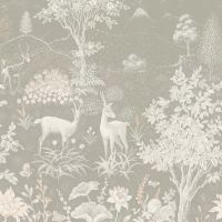 Панно LOYMINA British Style Forest Винил на флизелине (1*3) Серый, Природа/Животные арт-BRIT1 001/1 — фото 1, Обои для стен