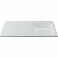 Раковина Orange Камилла 110 с местом под стиральную машину Белая арт-OP-110RAR — фото 1, Раковины на стиральную машину