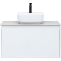 Тумба под раковину Aquanet Nova Lite 90 подвесная Белая арт-242257 — фото 1, Тумбы под раковину