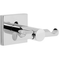 Двойной крючок Fixsen Lux Chrome Хром арт-FX-15005A — фото 1, Крючки для полотенец