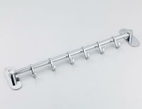 Вешалка для полотенец Frap F38 Хром арт-F3816-6 — фото 3, Крючки для полотенец