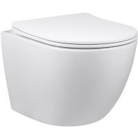 Унитаз Vincea Globo подвесной Белый с сиденьем Микролифт арт-VT1-14S — фото 1, Подвесные унитазы