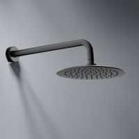 Душевая система Damixa Scandinavian Pure Черная матовая арт-936510300 — фото 2, Встраиваемые душевые комплекты