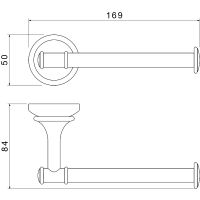 Товар: Держатель туалетной бумаги Aquatek Классик Хром арт-AQ4508CR - фото 2 Держатель туалетной бумаги Aquatek Классик Хром арт-AQ4508CR — фото 2, Держатели туалетной бумаги