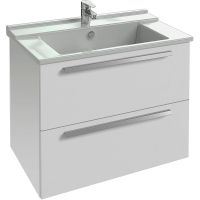 Тумба под раковину Jacob Delafon Struktura 77 подвесная Белая арт-EB1277-N18 — фото 1, Тумбы под раковину