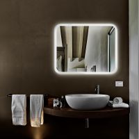 Зеркало Silver Mirrors Стив 92 с подсветкой с сенсорным выключателем и диммером арт-ФР-00000843 — фото 5, Зеркала в ванную комнату