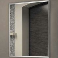 Зеркало Relisan Chris 500х700 с подсветкой с сенсорным выключателем арт-Гл000024374 — фото 2, Зеркала в ванную комнату