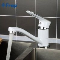 Смеситель для кухни Frap H49 Белый Хром арт-F4549 — фото 5, Смесители для кухни