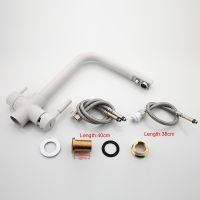 Смеситель для кухни Frap H52 Белый арт-F4352-8 — фото 7, Смесители для кухни