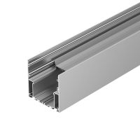 Профиль алюминиевый Arlight накладной Серебристый арт-036362 — фото 2, Профили для светодиодных лент