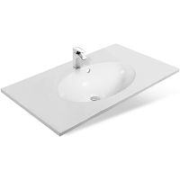 Тумба с раковиной Misty Версаль 80 Белая матовая арт-УТ000008735 — фото 5, Тумбы с раковиной