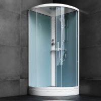 Душевая кабина AM.PM X-Joy 90х90 без гидромассажа арт-W88C-401-090WT — фото 2, Душевые кабины