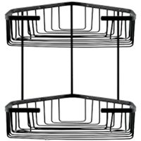 Полка корзина Frap угловая Черная матовая арт-F351-16 — фото 1, Полки для ванной и душа