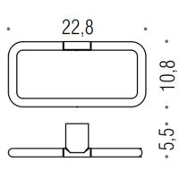 Товар: Кольцо для полотенец Colombo Design Mini Графит матовый арт-B4031.GM - фото 2 Кольцо для полотенец Colombo Design Mini Графит матовый арт-B4031.GM — фото 2, Полотенцедержатели
