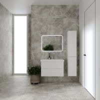 Шкаф пенал VIANT София 30 R подвесной Белый арт-VSOF300-PENR — фото 8, Пеналы для ванной комнаты