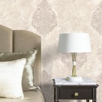 Обои Prima Italiana Ortisei Винил на флизелине (1,06*10) Белый/Серебряный, Дамаск арт-80525 — фото 3, Обои для стен