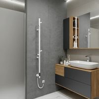 Электрический полотенцесушитель Vincea 15х140 Белый арт-VTD-1DWE — фото 4, Электрические полотенцесушители