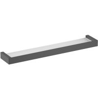 Товар: Стеклянная полка Timo Petruma Черная матовая арт-15272/03 - фото 1 Стеклянная полка Timo Petruma Черная матовая арт-15272/03 — фото 1, Полки для ванной и душа