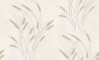 Обои Accento Reeds Винил на флизелине (1,06*10,05) Бежевый/Золото, Листья арт-285032 — фото 2, Обои для стен
