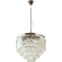 Люстра Divinare Nova Прозрачная Хром арт-3001/02 LM-9 — фото 1, Люстры