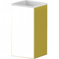 Стакан для зубных щеток Cezares Prizma Золото 24 карат арт-PRIZMA-TUMP-03/24 — фото 1, Стаканы для зубных щеток