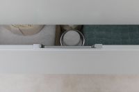 Тумба под раковину Aquanet Алвита New 60 подвесная Серая матовая арт-277512 — фото 9, Тумбы под раковину