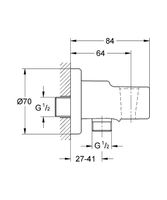 Шланговое подключение Grohe Relexa Хром арт-28628000 — фото 5, Шланговые подключения