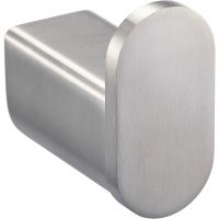 Крючок Milacio Ultra нержавеющая сталь / настенный монтаж / 2.6x5 см арт-MCU.960.SS — фото 1, Крючки для полотенец