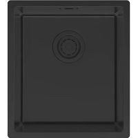 Кухонная мойка Paulmark Yuni 39 Uni Черная матовая арт-YU39-MBN — фото 1, Кухонные мойки